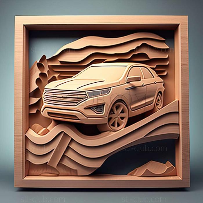 3D модель Ford Edge (STL)